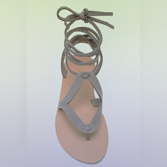 NIB Valia Gabriel Lorne Sandal Grey Nubuck 40 EUR  | 9 from goop $245 - Picture 5 of 8